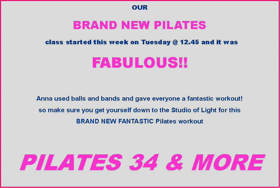 Pilates 34 & More